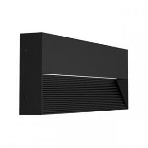 Светильник для ступеней Arlight LGD-RIBONIK-S250x114-10W Warm3000 (Черный, 70 deg, 230V) (IP65 Металл) 062693