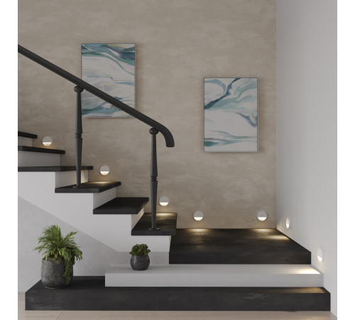 Подсветка для лестниц Novotech Over Vespera 0,4Вт 1000mAh Li-ion 359707