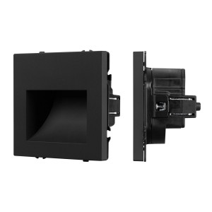 Подсветка для ступеней софт-тач черный оникс Arlight SWT-MFX-SFPL-BK (250V, 0.02A) 061826(1)