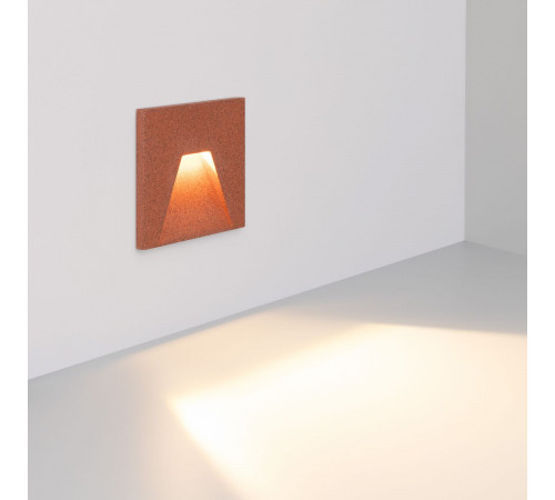 Светильник для ступеней Arlight LT-TIE-S100-3W Warm3000 (RD, 75x30 deg, 230V) (IP65 Бетон) 051052