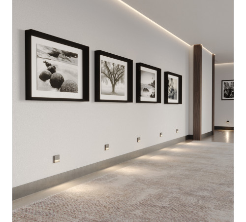 Подсветка для лестниц Novotech Over Vespera 0,4Вт 1000mAh Li-ion 359710