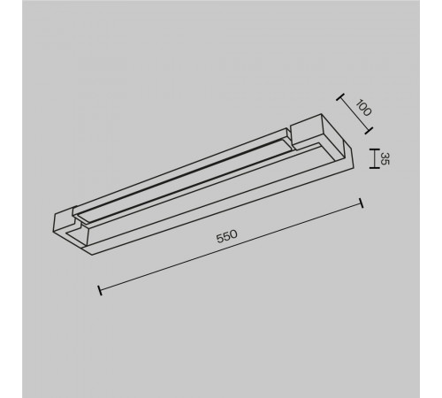 Подсветка для зеркал Maytoni Beam MIR002WL-L10B4K