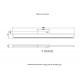 Подсветка для зеркал Crystal Lux GALLERY A AP19W LED BL
