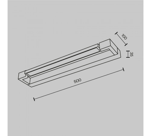 Подсветка для зеркала Maytoni Beam MIR002WL-L8B4K
