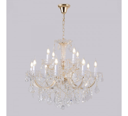 Подвесная люстра Crystal Lux CRISTELLE SP8+4 GOLD