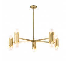 Подвесная люстра Elstead Lighting MARVELE10-AB-OPAL