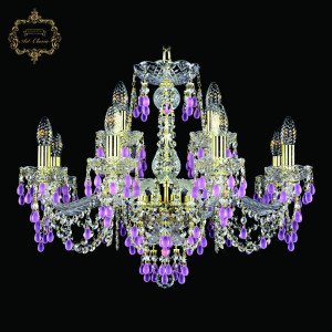 Подвесная люстра Art Classic 11.24.8+4.220.Gd.V7010