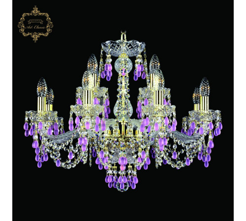 Подвесная люстра Art Classic 11.24.8+4.220.Gd.V7010