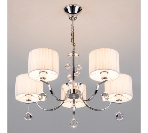 Подвесная люстра Eurosvet Napoli 60095/5 хром