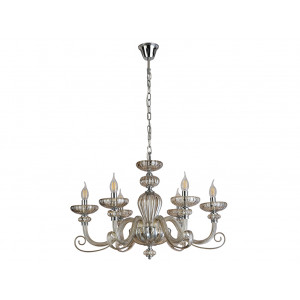 Подвесные люстры Newport 8626/C chrome cognac М0071597