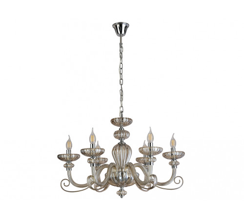 Подвесные люстры Newport 8626/C chrome cognac М0071597