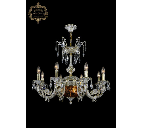 Подвесная люстра Art Classic 31.12.8.KR175SP.250IT.GW.Sp.Amber.1D