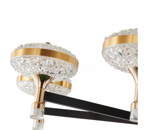 Подвесная люстра Arte Milano Ferrara 273059/8 BK/GD