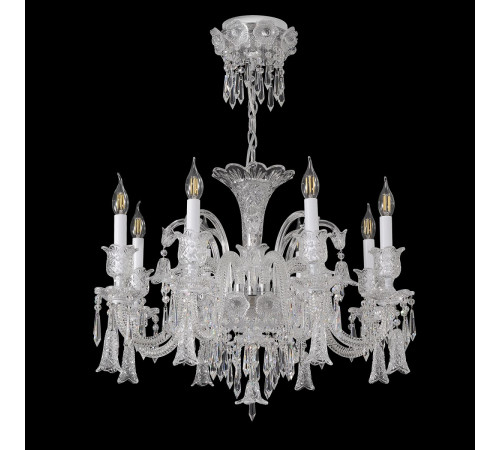 Подвесная люстра Crystal Lux VERSAILLES SP8 CHROME