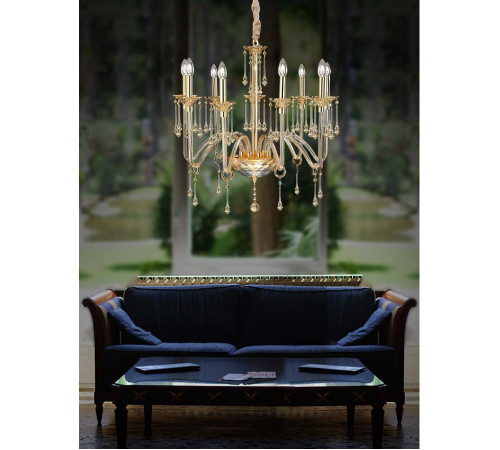 Подвесная люстра Delight Collection MD10027060-6A gold