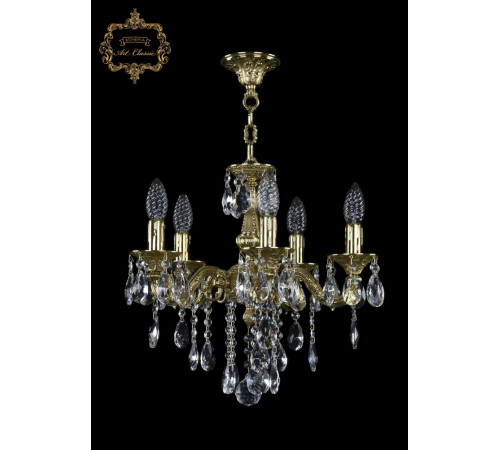 Подвесная люстра Art Classic 31.02.5.CK125SP.B.G.Sp