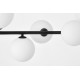 Подвесная люстра Lumina Deco LDP 7036-7 BK+WT