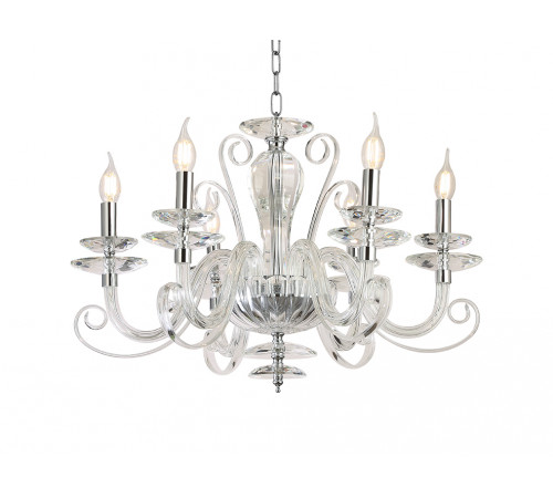 Подвесная люстра Newport Annabelle 8576/C chrome М0070811 Подвесная люстра Newport Annabelle 8576/C chrome М0070811