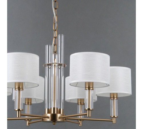 Подвесная люстра Illumico IL0755-6PSQ-25 BRASS GENOA Подвесная люстра Illumico IL0755-6PSQ-25 BRASS GENOA
