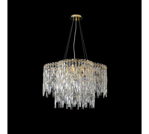 Подвесная люстра Crystal Lux ABRIL SP12 GOLD