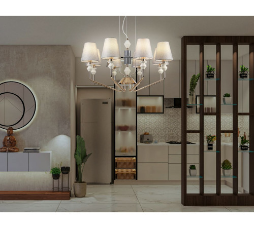 Подвесная люстра Ambrella Light High Light Ceramo Classic LH75403