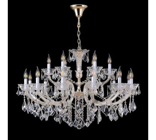 Подвесная люстра Crystal Lux CRISTELLE SP12+6 GOLD