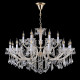 Подвесная люстра Crystal Lux CRISTELLE SP12+6 GOLD