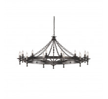 Подвесная люстра Elstead Lighting Warwick WR12-GRAPHITE