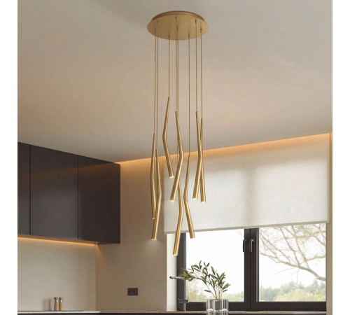 Подвесная люстра Mantra Boomerang 9368+9245 (8L)