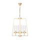 Подвесная люстра Lumina Deco LDP 1247-4 F.GD