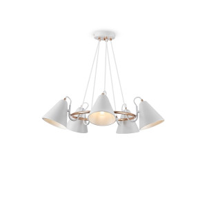 Подвесная люстра Freya Falke Market FR8001PL-05WG