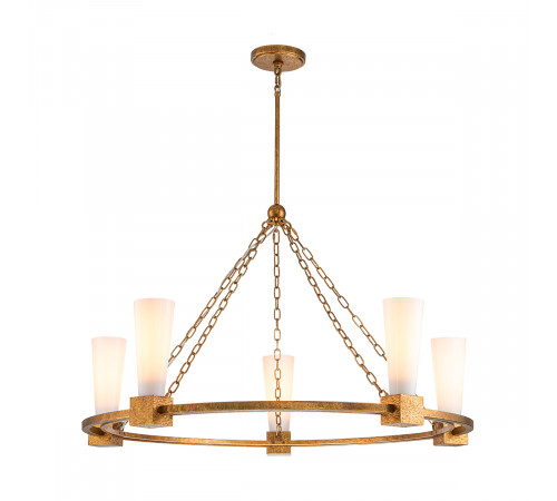 Подвесная люстра Elstead Lighting KRISTY5-DG-OPAL