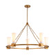 Подвесная люстра Elstead Lighting KRISTY5-DG-OPAL