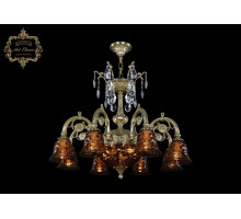 Подвесная люстра Art Classic 31.14.8.KR175SP.250IT.G.Sp.Amber.1B