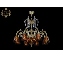 Подвесная люстра Art Classic 31.14.8.KR175SP.250IT.G.Sp.Amber.1B