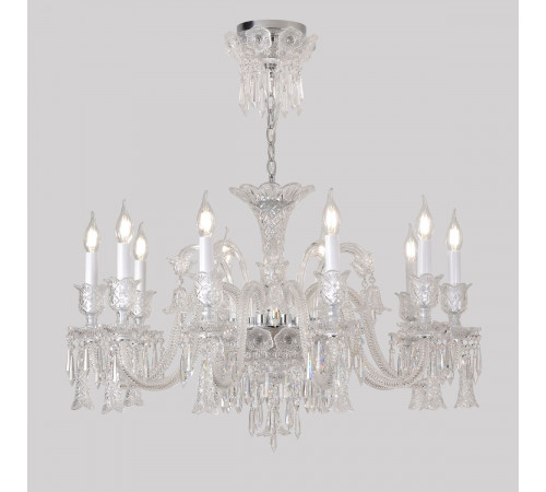 Подвесная люстра Crystal Lux VERSAILLES SP10 CHROME