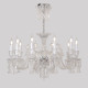 Подвесная люстра Crystal Lux VERSAILLES SP10 CHROME