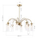 Люстра на штанге ST Luce Люминера SL1401.303.10