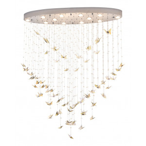 Подвесная люстра Stilfort Кристал Флайт 2201/09/12PL