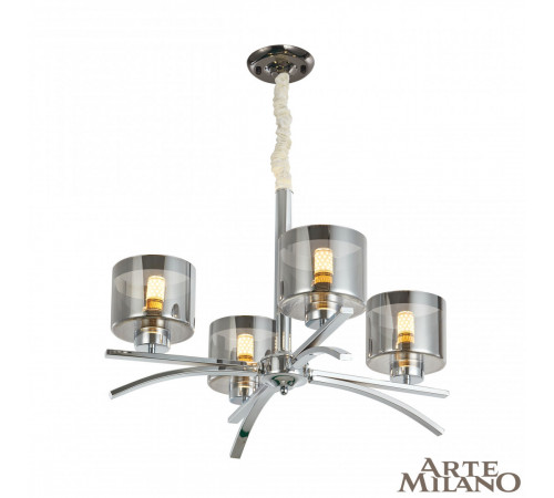 Подвесная люстра Arte Milano Neapolis 278207/4 Ni