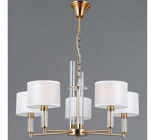 Подвесная люстра Illumico IL0755-5PSQ-25 BRASS GENOA Подвесная люстра Illumico IL0755-5PSQ-25 BRASS GENOA