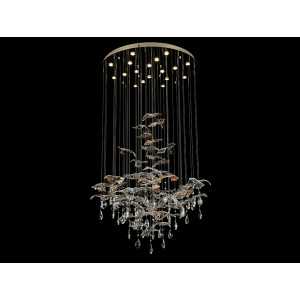 Подвесная люстра Newport 8220/80 С gold polished М0071211