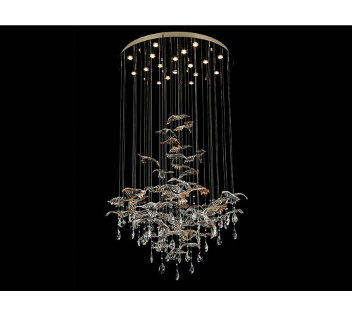 Подвесная люстра Newport 8220/80 С gold polished М0071211