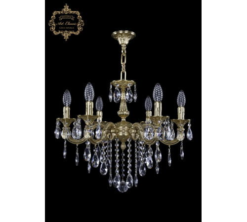 Подвесная люстра Art Classic 31.02.6.CK175SP.B.G.Sp