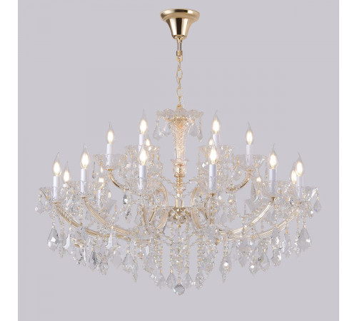 Подвесная люстра Crystal Lux CRISTELLE SP12+6 GOLD