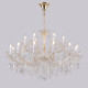 Подвесная люстра Crystal Lux CRISTELLE SP12+6 GOLD