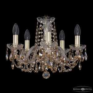 Подвесная люстра Bohemia Ivele Crystal 1402/5/141 G R721