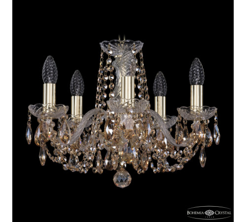 Подвесная люстра Bohemia Ivele Crystal 1402/5/141 G R721 Подвесная люстра Bohemia Ivele Crystal 1402/5/141 G R721