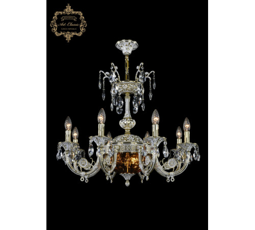 Подвесная люстра Art Classic 31.12.8.KR175SP.250IT.GW.Sp.Amber.1E