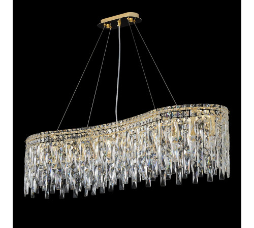 Подвесная люстра Crystal Lux ABRIL SP12 L1200 GOLD Подвесная люстра Crystal Lux ABRIL SP12 L1200 GOLD